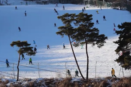 ski south korea seoul winter