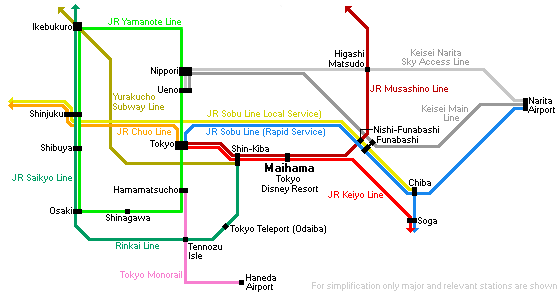 maihama-station-map