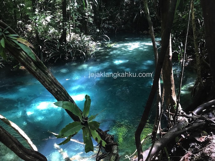I Love The Blue of Kali Biru, Waisai Raja Ampat Papua