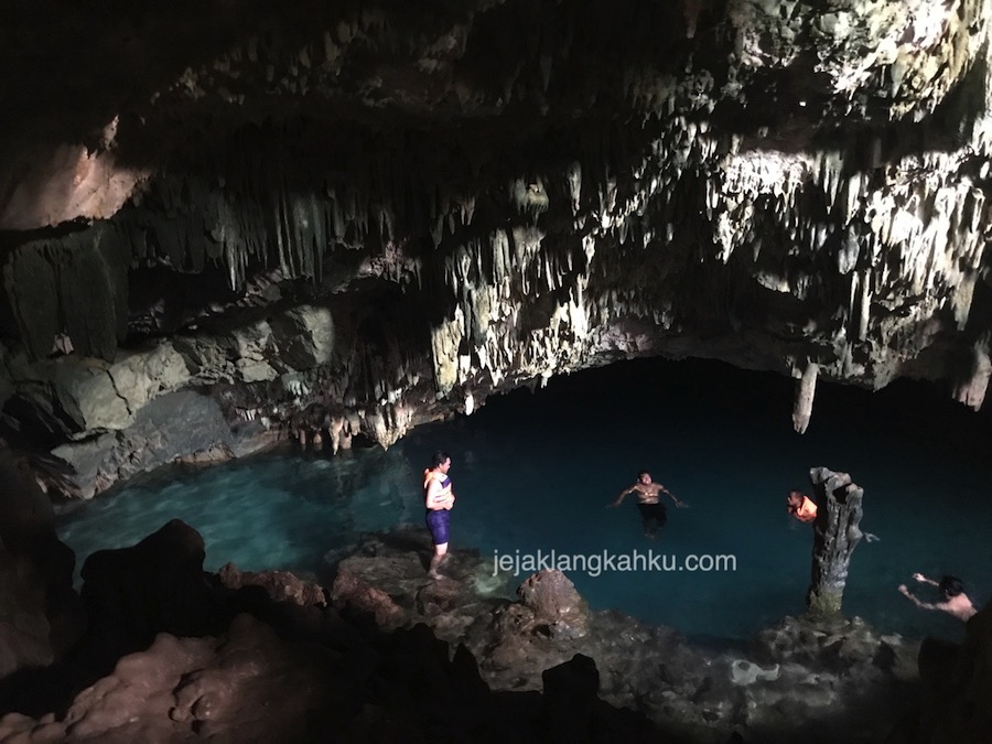 I Love The Blue of Rangko Cave, Flores NTT